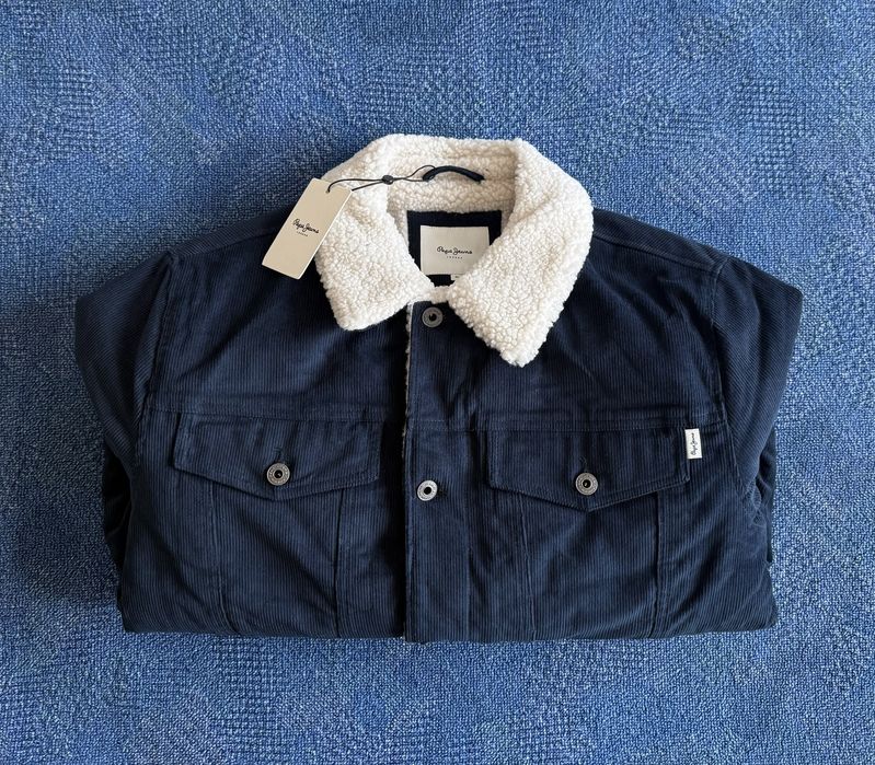 Pepe Jeans Joshua Jacket ОРИГИНАЛНО мъжко зимно яке/теди/шерпа - M-L