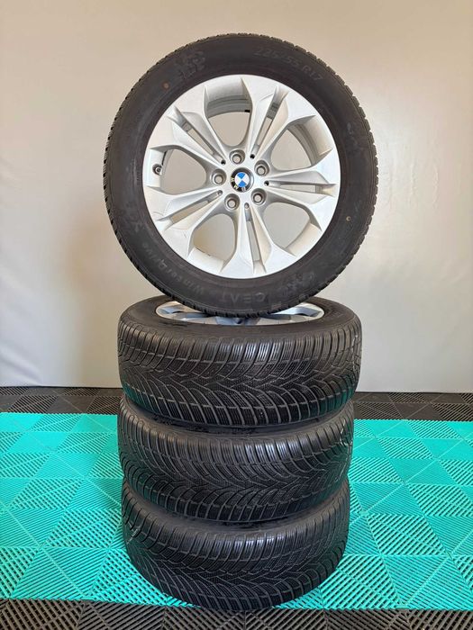 Jante cu anvelope vara 225 55 R17 Ceat Winterdrive dot23 9mm Bmw F48 F39 X1 X2 style 564 stare impecabila
