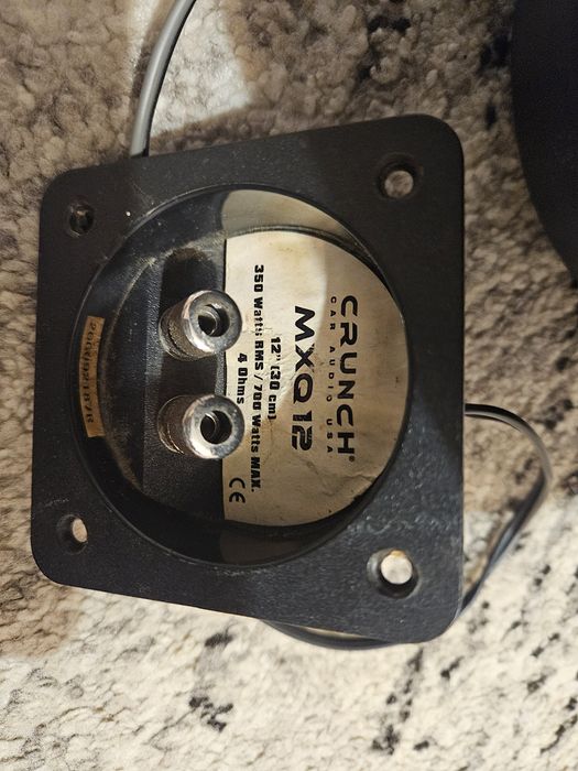 Difuzor de subwoofer Crunch