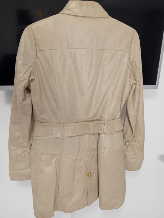 Trench Jaketa piele naturala geaca