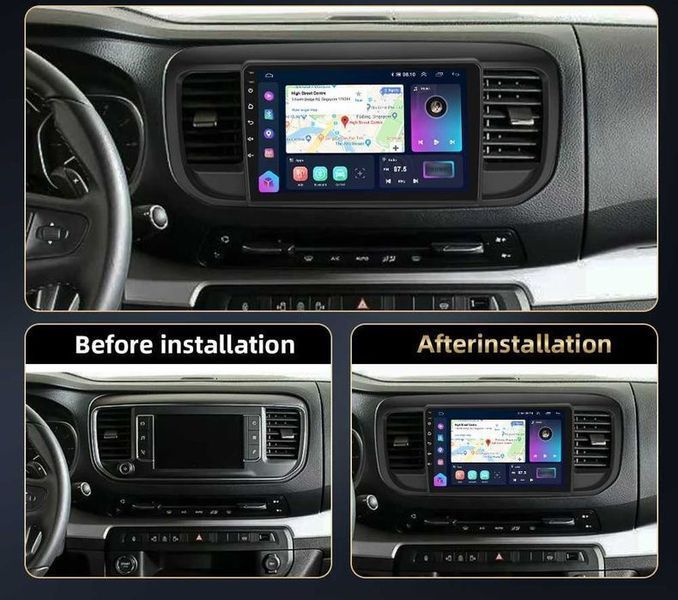 Citroen Jumpy 3 - Peugeot Expert 3  Мултимедия Навигация Android