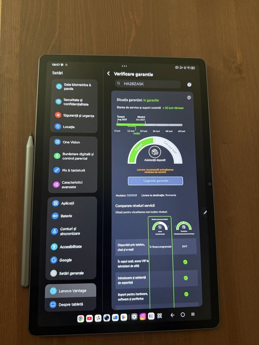 Tableta lenovo tab pro