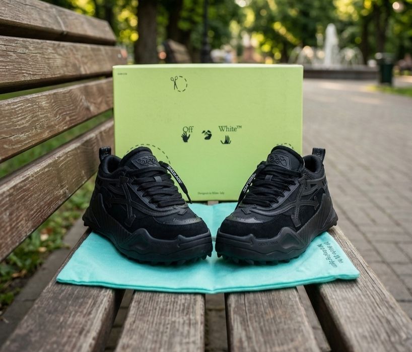 Adidasi OFF White Odsy Negru Full Box
