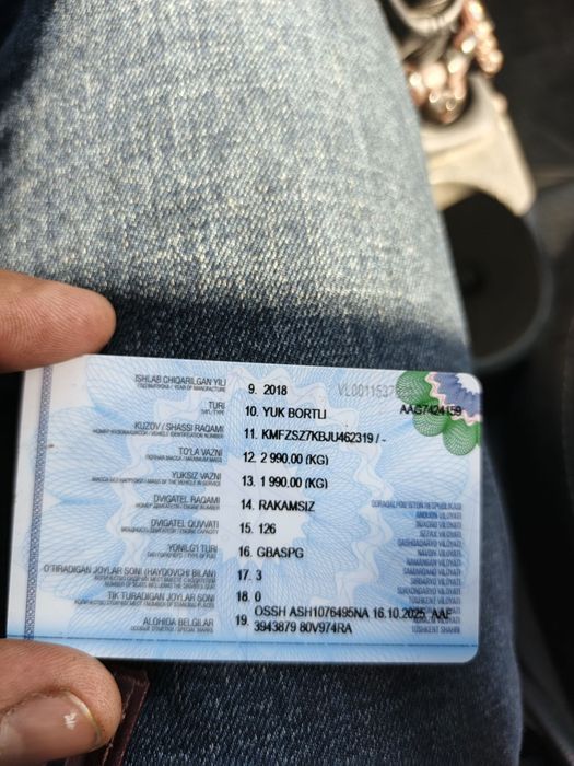 Hyundai bongo holati yaxshi