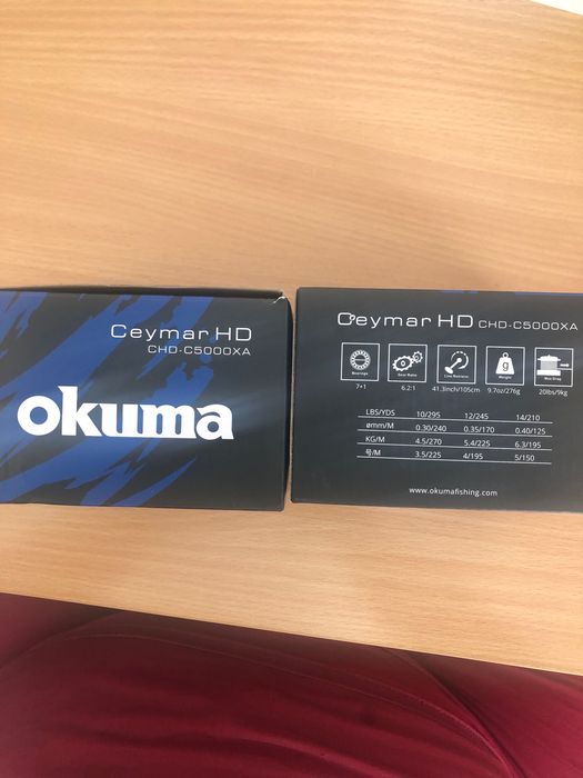 Vand mulinete okuma ceymar chd-c5000xa , mulinete Delphin Ixcela 4t