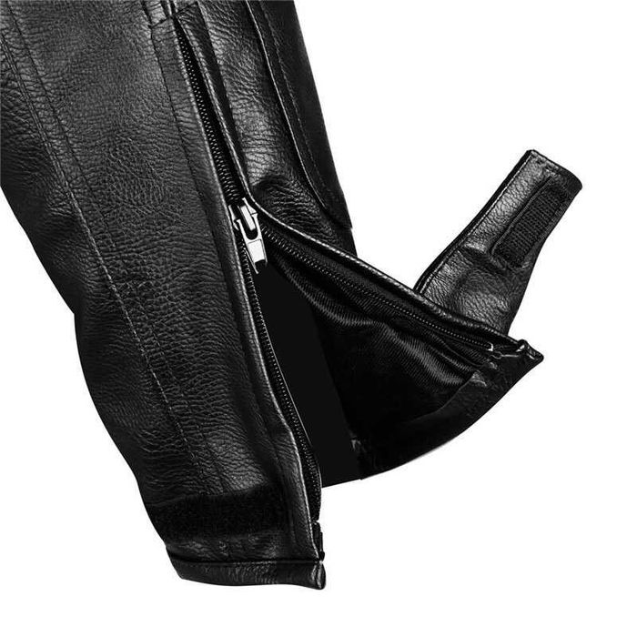 Мотоштаны кожаные Каспи РЭД