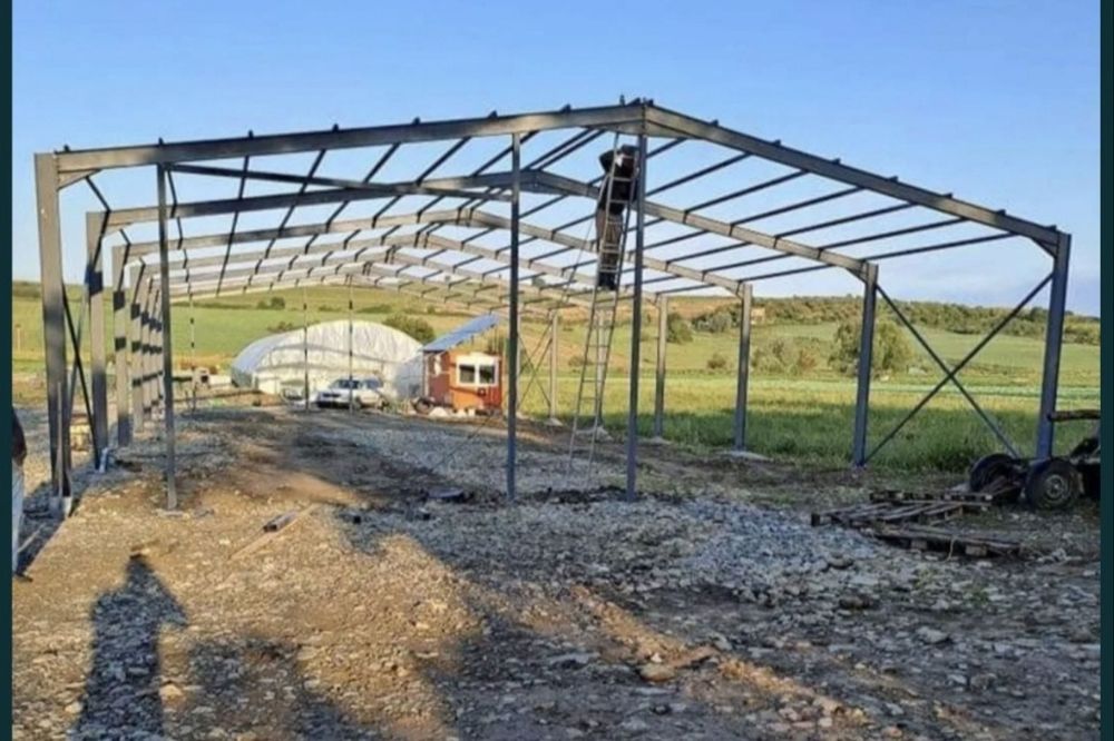 Vand hale hală metalica