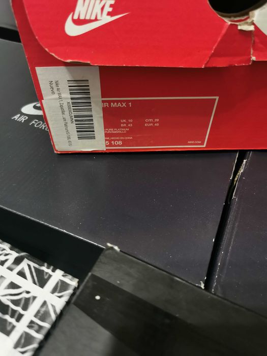 Nike air Max 1 signal blue