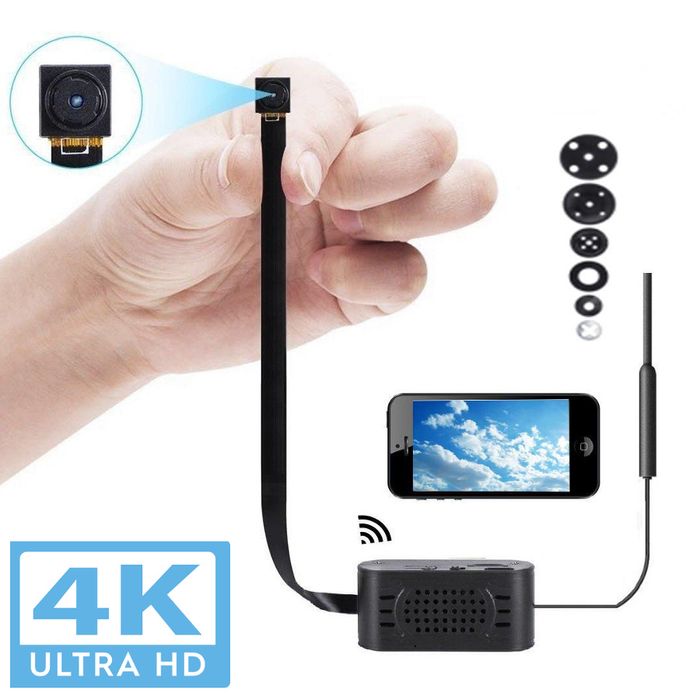 Пълен Комплект 2026 микрослушалка и камера 4К в реално време