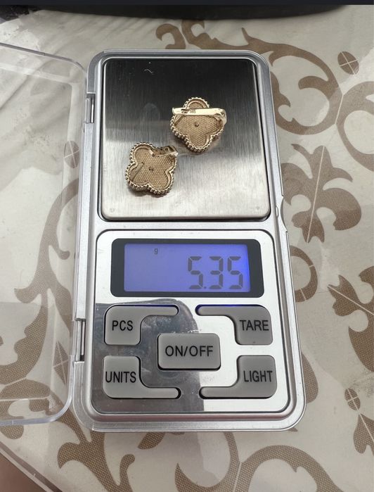 Золотой набор ван клиф литой