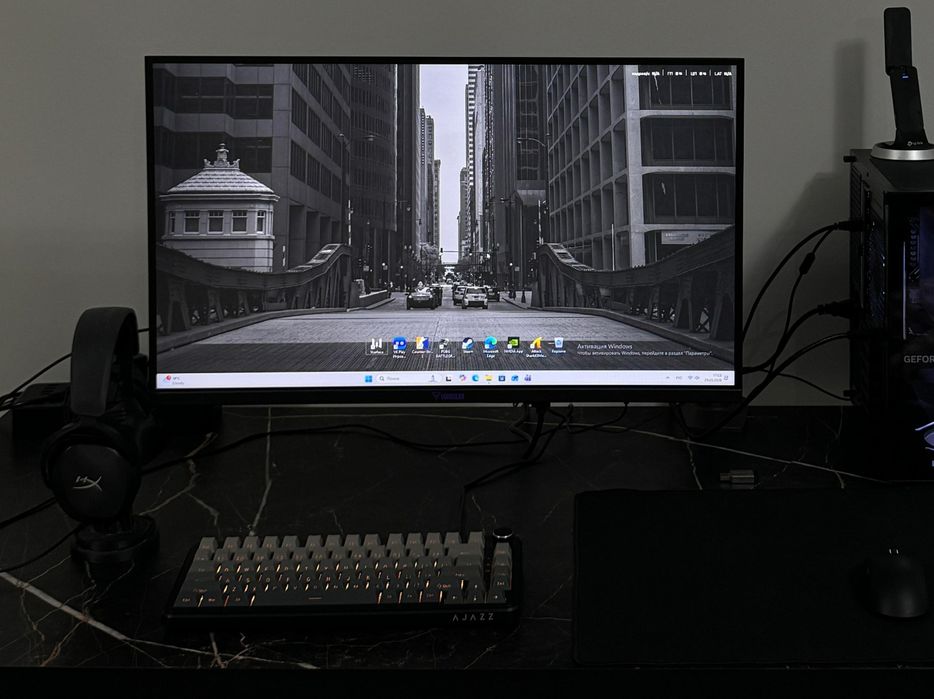 Монитор Voidgear 27 дюм 240гц + кронштейн