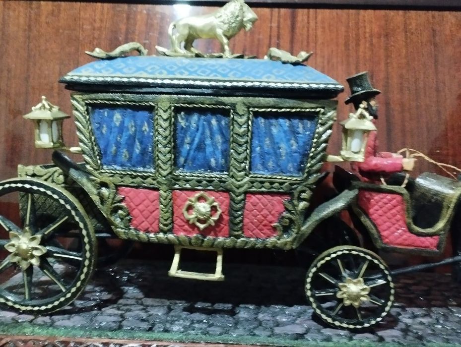 статуэтка шкатулка резьба по дереву бронза литьё ручная работа