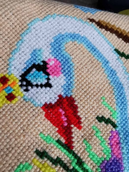 Ръчно бродирана калъфка