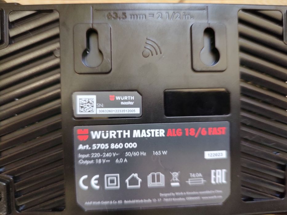 Ъглошлайф WURTH AWS18-125P M-CUBE