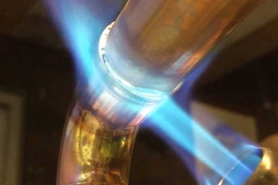 рефнет-разветвитель, опрессовка азотом