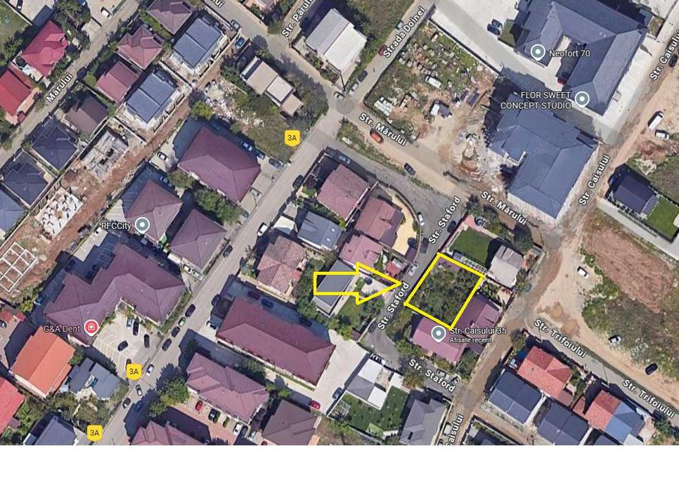 Teren de vanzare Dobroesti 382 mp,EXCLUS AGENTII