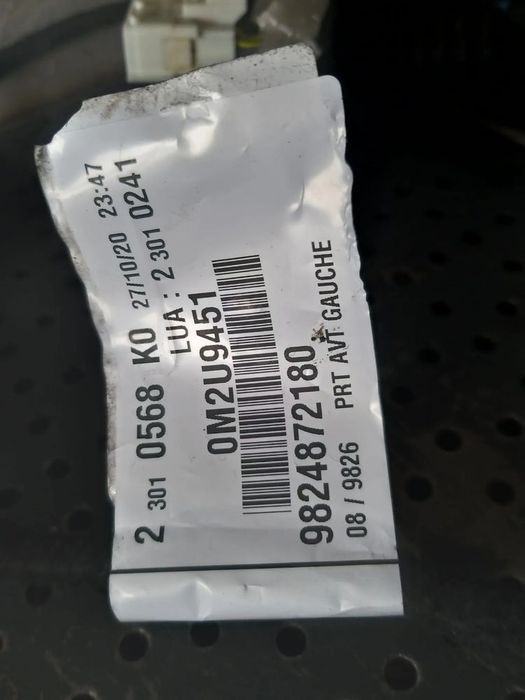 Cablaj instalatie electrica usa stanga fata opel zafira e life 9824872180