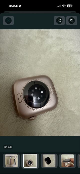Ceas Apple Watch seria 10 42 Rose gold