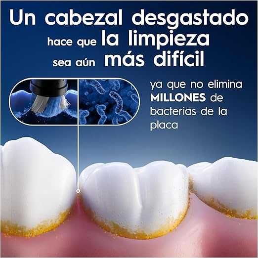 Комплект от 7 броя резервни глави за четка за зъби Oral-B iO Ultimate Clean , бели