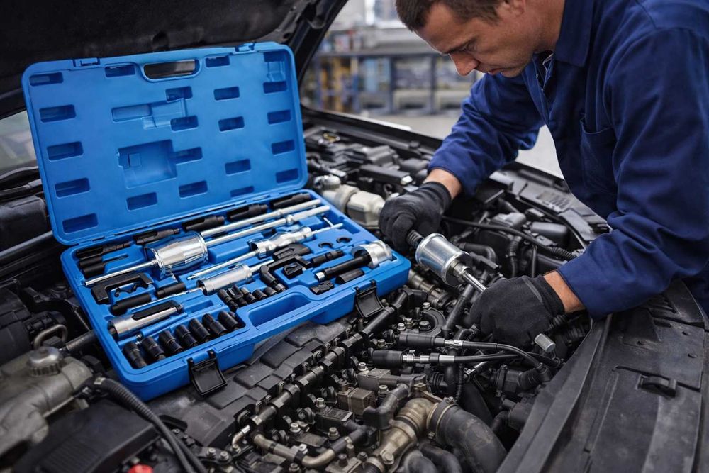 Trusa extractoare injectoare 40 piese profesionala auto