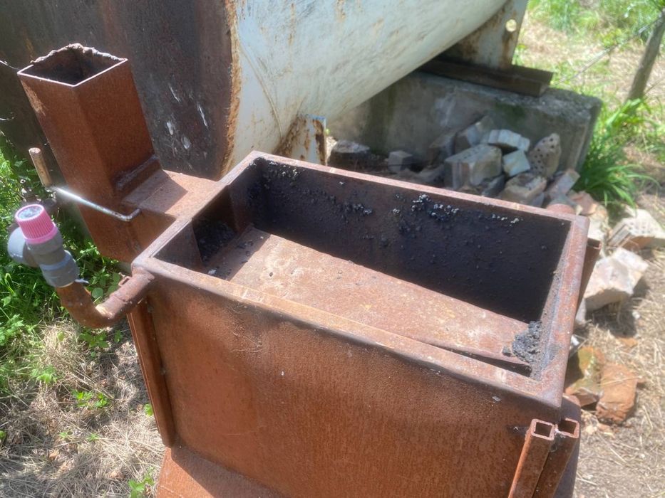 Стальная печь с водяной рубашкой