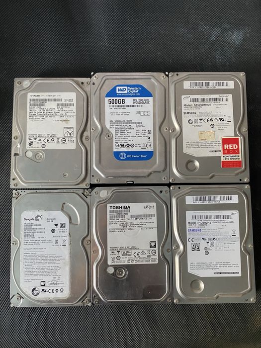 Жесткие диски HDD