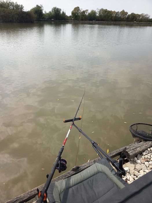 Lansetă Diamant Alb 3.90m 150g împreună cu mulineta Pro Fl 6000