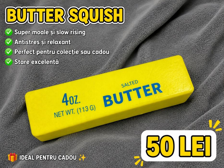 Squishy Jucărie antistres BUTTER