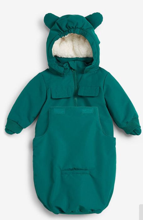 Geaca bebe de iarna + sac pentru carucior (2 piese)