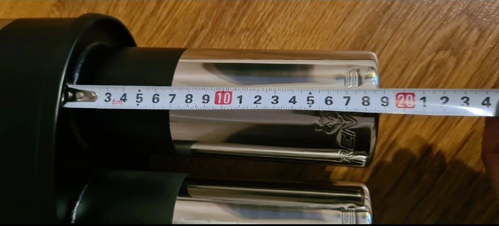 Выхлопная банка прямоточная Remus