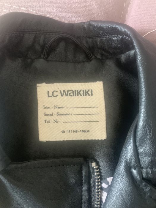 Кожанная куртка для девочек