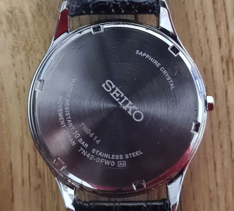 Seiko sapphire crystal
