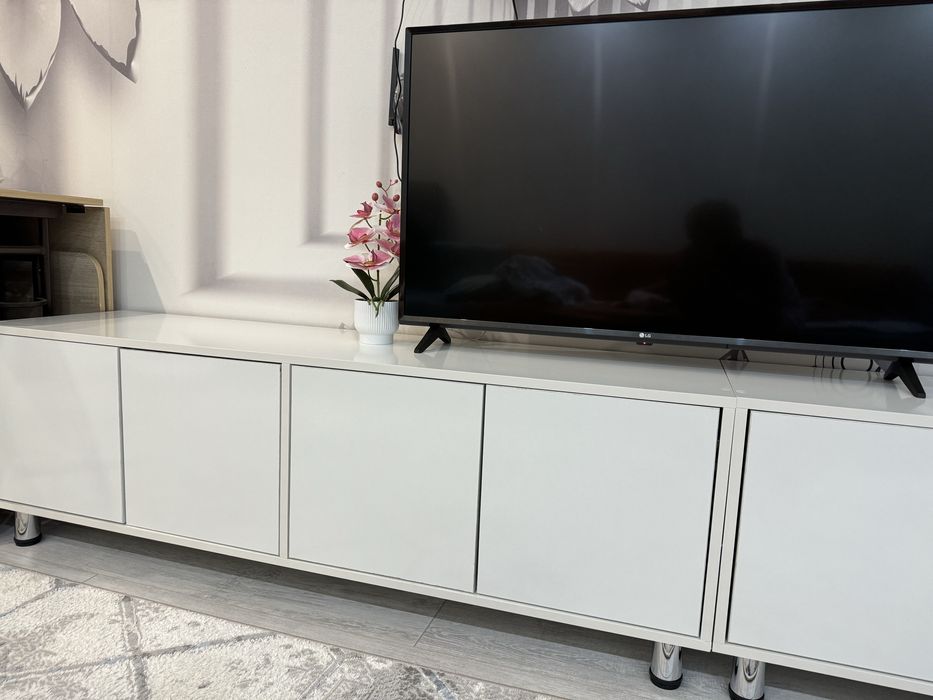 ТВ тумба с распашными дверцами