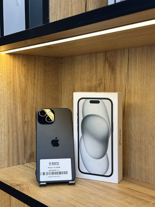 айфон 15 черный 85%