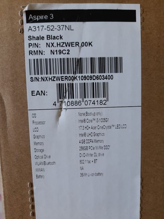 Продаю  ноутбук Acer