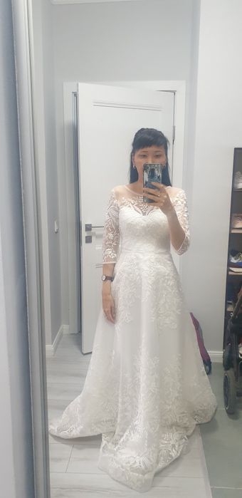 свадебное платье