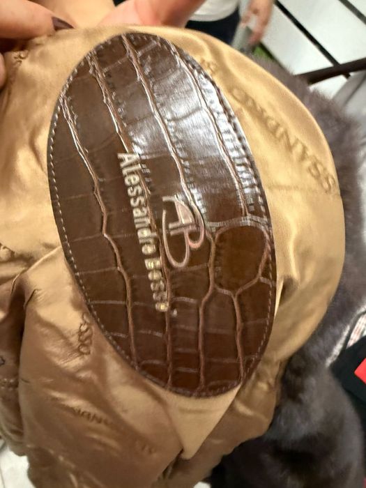 Норковая шуба Alessandro Bosso, Made in E.U.