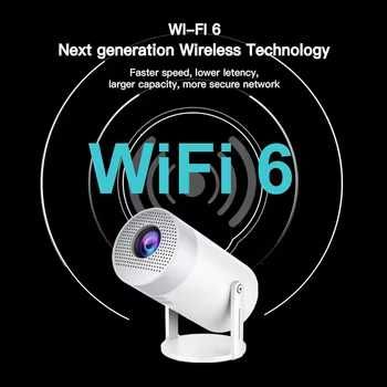 Компактный Умный Android Проектор 4K. Есть доставка