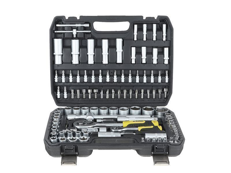 Комплект инструменти 108 части 1/4", 1/2" geko