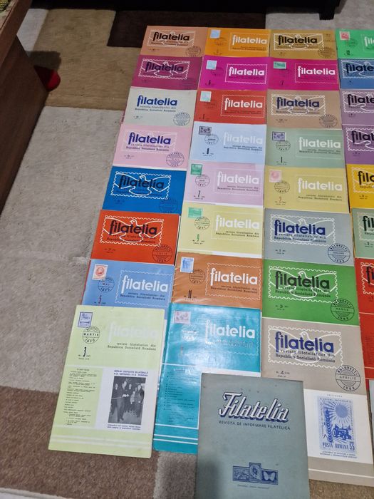 Vand colectie Revista Filatelia intre anii 1956/1973