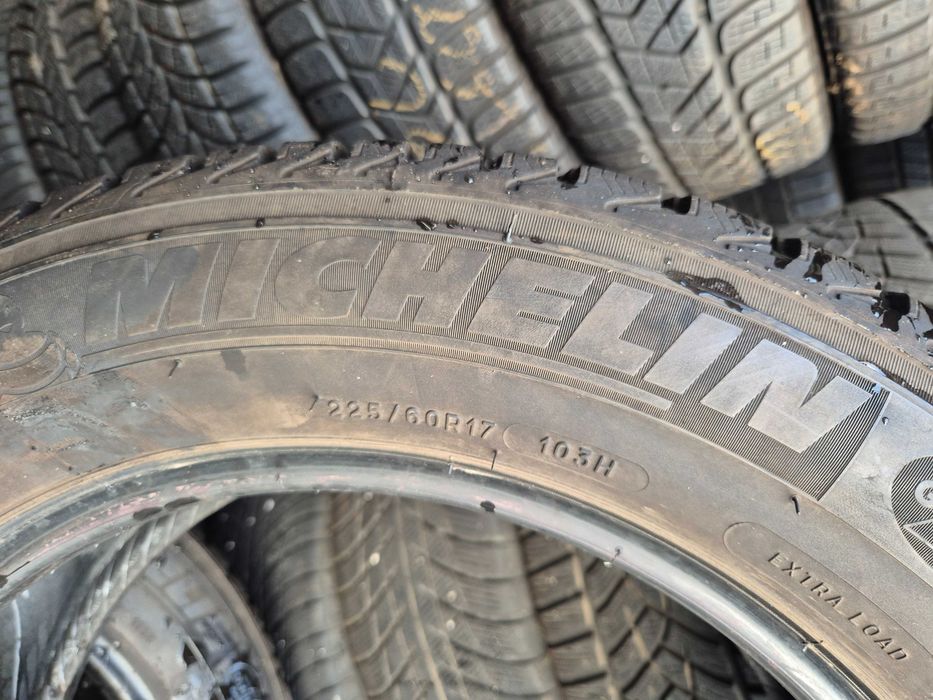 4 Anvelope - M+S - 225/60/17 - Michelin - CA UNELE NOI DOT 2018 !