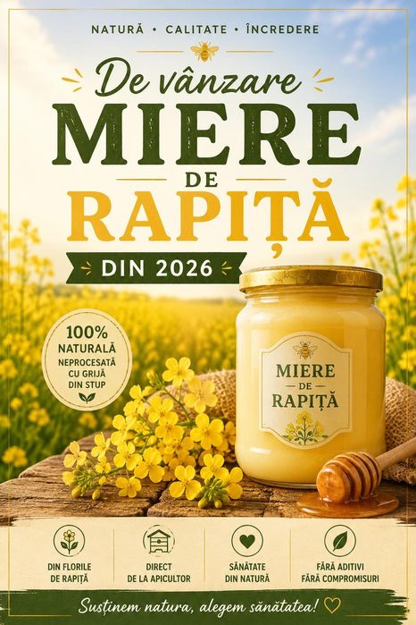 Vand miere rapiță