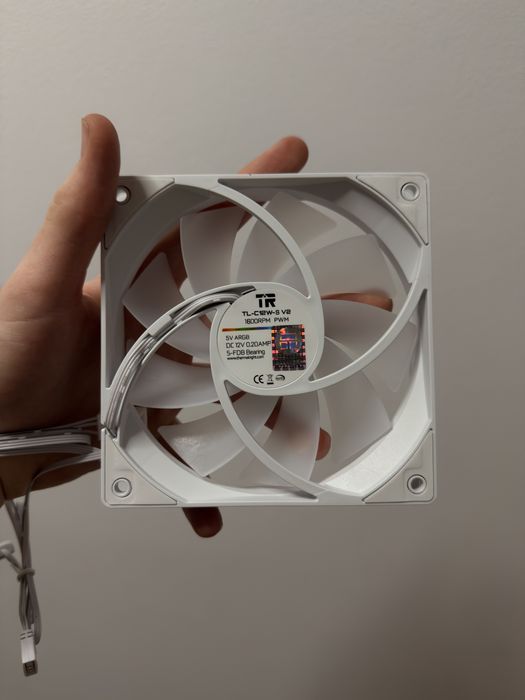 Ventilatoare Thermalright TL-CL12W-S V2 albe 3 pack