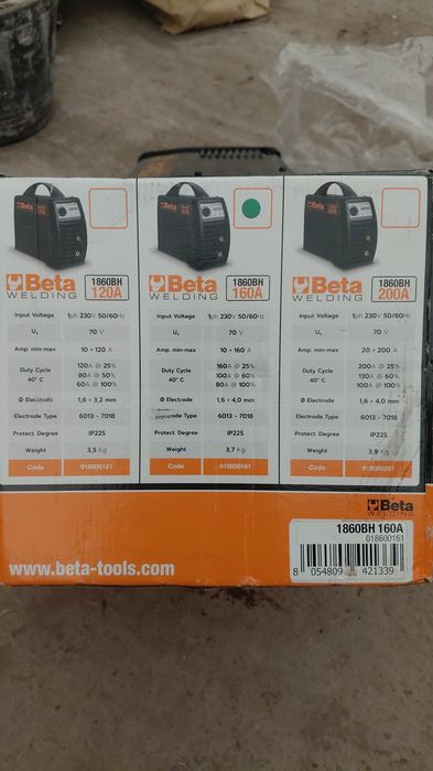 Aparat sudura Beta 1860BH
