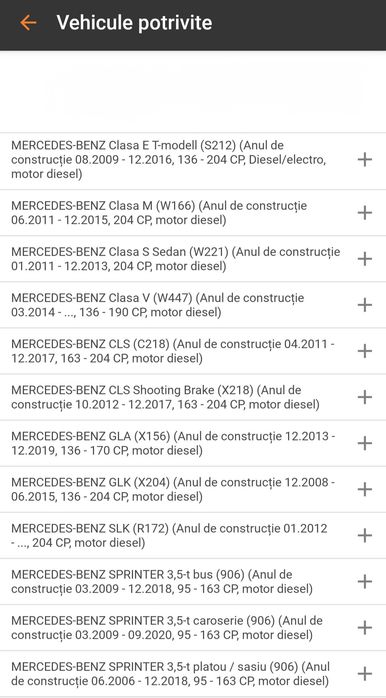 Întinzător lanț distribuție pentru Mercedes  Benz