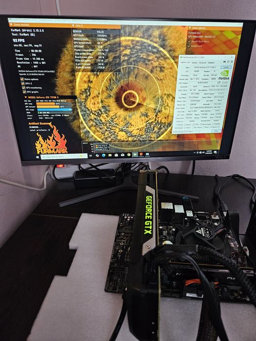 Placa video PCie Asus Nvidia GTX TitanX 12GB DDR5