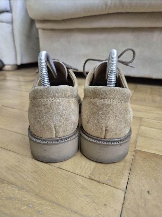 Pantofi Derby Damă Premium FRAU Italia, Comfort-Tech Air-Moka - 39