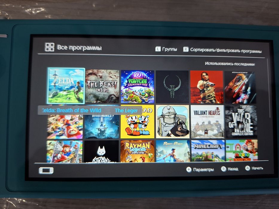 Nintendo switch lite прошитая новая