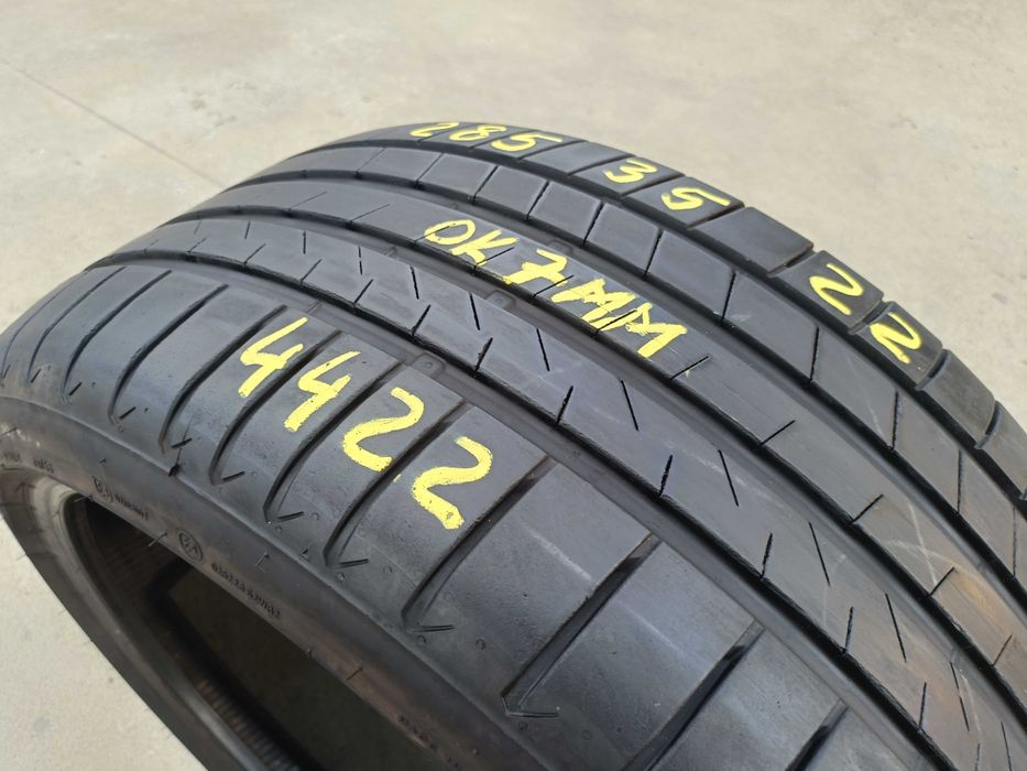 O anvelopa vara 285 35 22 bridgestone turanza T005 profil 7 mm dot 4422