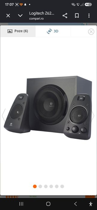 Sistem 3.1 Logitech